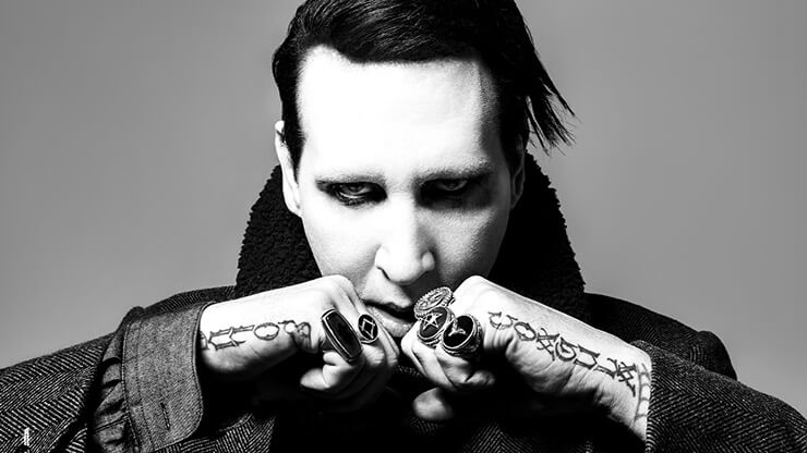 Marilyn Manson 2017 press photo